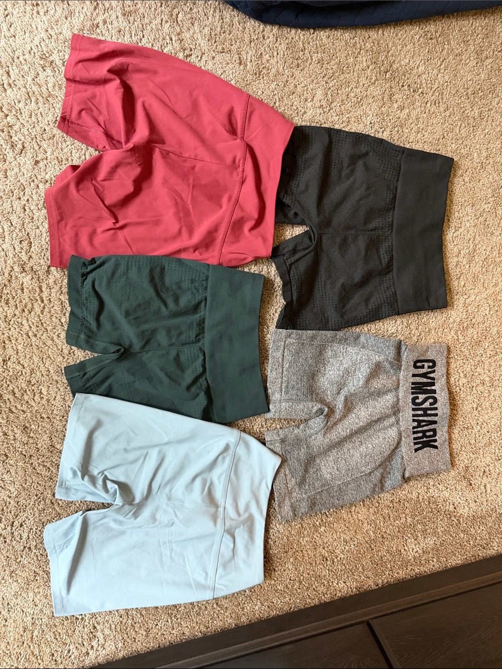 Gymshark High-Waist Women’s Biker Shorts Bundle - Picture 2 of 2